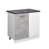 Vicco Mobile ad angolo cucina Calcestruzzo 86 cm , PL Antracite