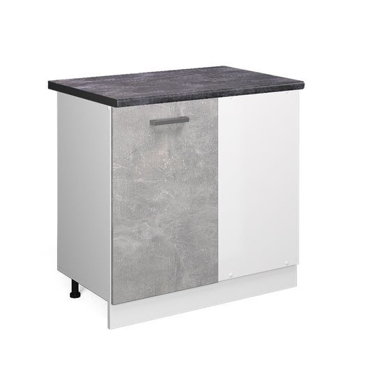 Vicco Mobile ad angolo cucina Calcestruzzo 86 cm , PL Antracite