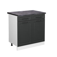 Vicco Mobiletto base per cucina Antracite casa di campagna 80 cm , PL Antracite