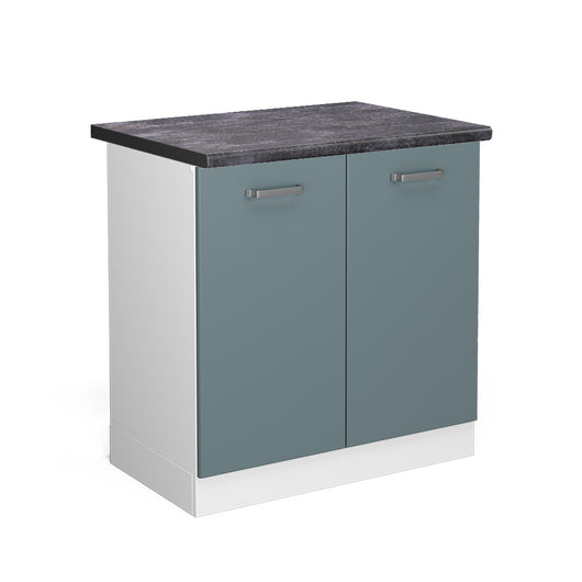 Vicco Mobile lavello cucina Grigio-blu 80 cm , PL Antracite