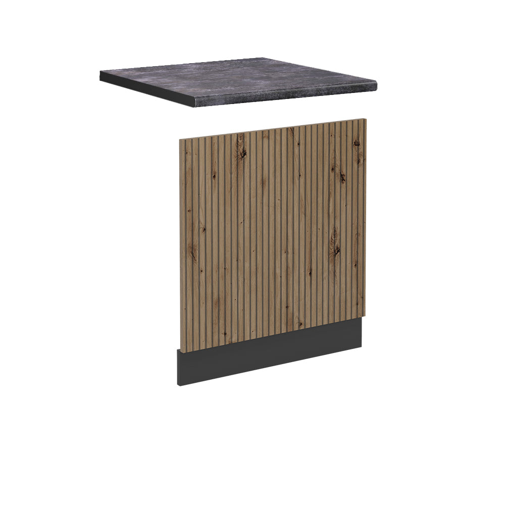 Vicco Pannello frontale Rovere artigianale 60 cm , PL Antracite