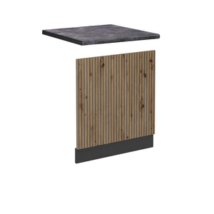 Vicco Pannello frontale Rovere artigianale 60 cm , PL Antracite