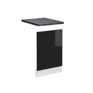 Vicco Pannello frontale Nero lucido 45 cm , PL Antracite