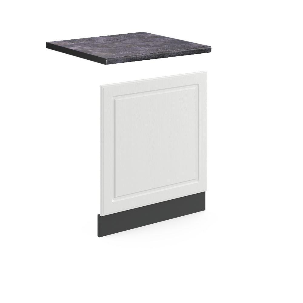 Vicco Pannello frontale Bianco casa di campagna 60 cm , PL Antracite