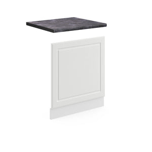 Vicco Pannello frontale Bianco casa di campagna 60 cm , PL Antracite