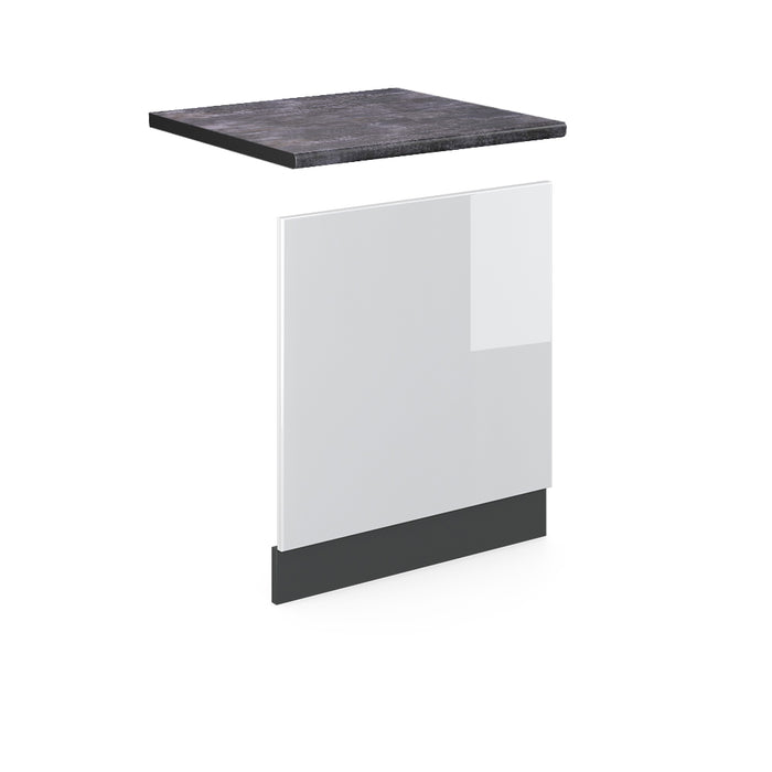 Vicco Pannello frontale Bianco lucido 60 cm , PL Antracite