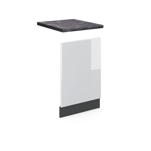 Vicco Pannello frontale Bianco lucido 45 cm , PL Antracite