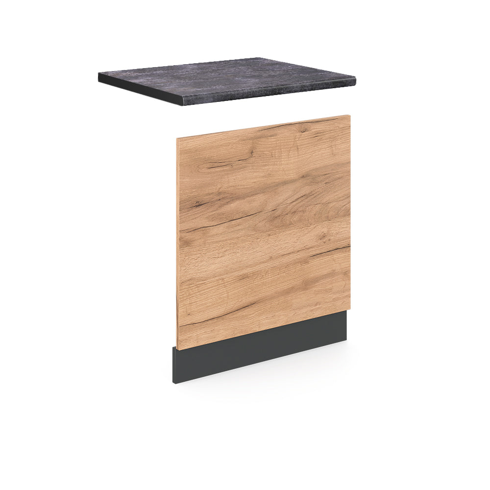 Vicco Pannello frontale Quercia dorata 60 cm , PL Antracite