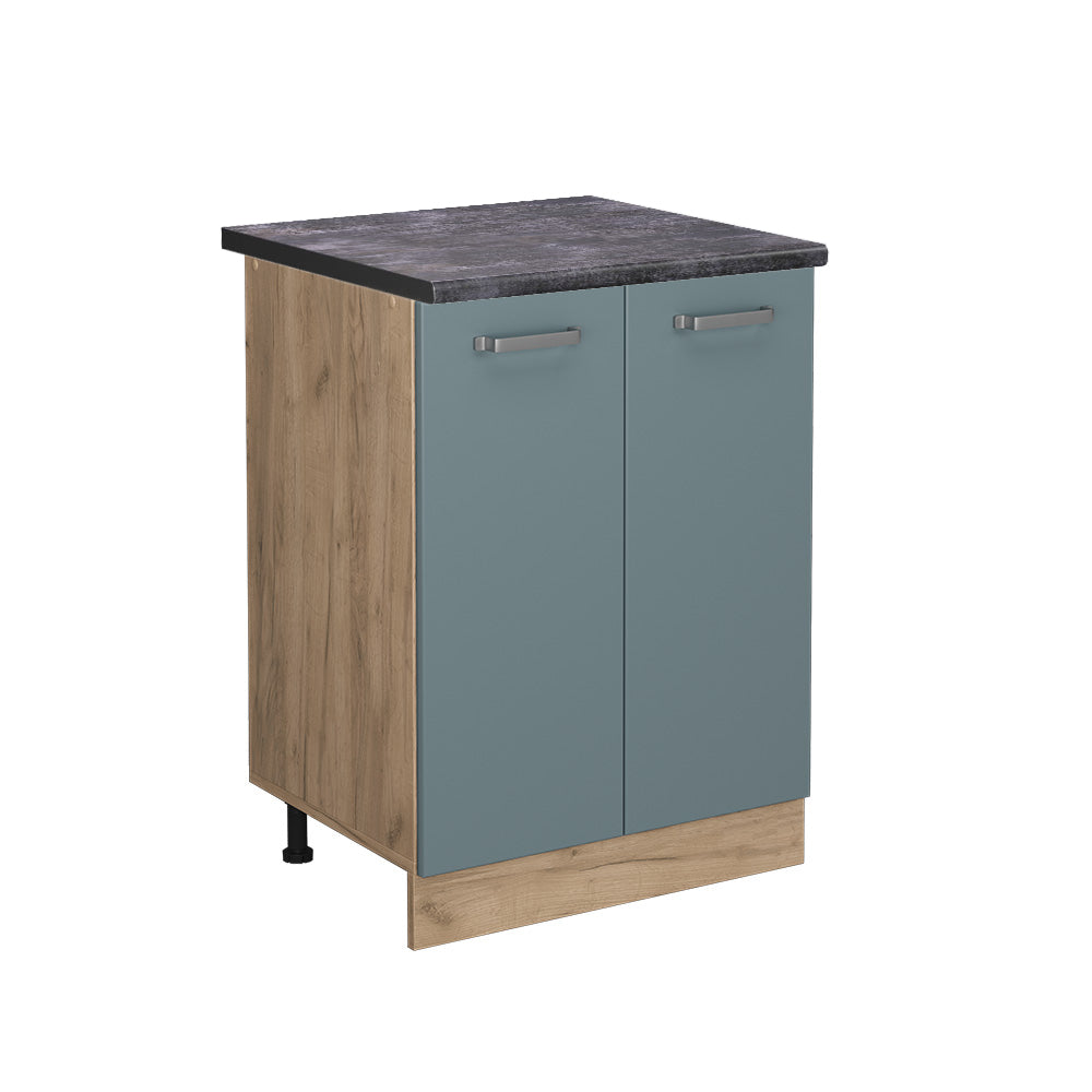 Vicco Mobiletto base cucina Grigio-blu 60 cm , PL Antracite