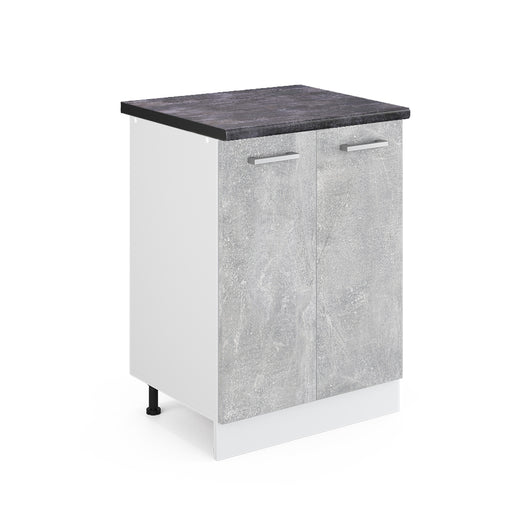 Vicco Mobiletto base cucina Calcestruzzo 60 cm , PL Antracite