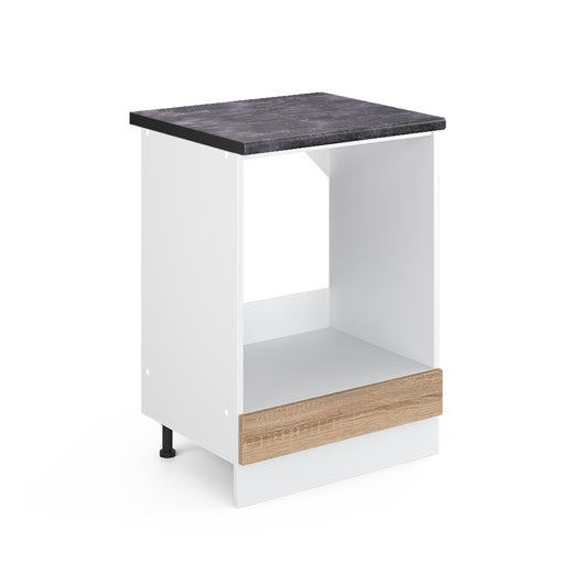 Vicco Mobile per forno da incasso Sonoma 60 cm , PL Antracite