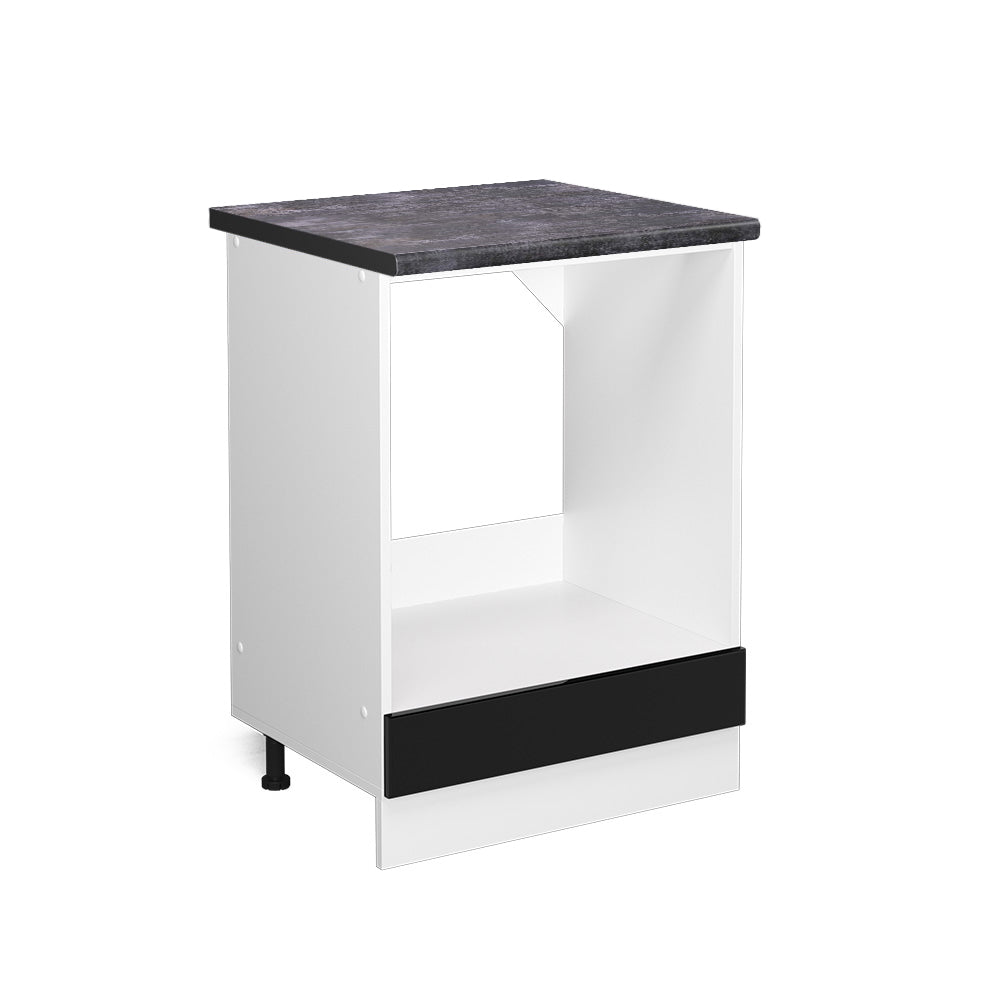 Vicco Mobile per forno da incasso Nero lucido 60 cm , PL Antracite