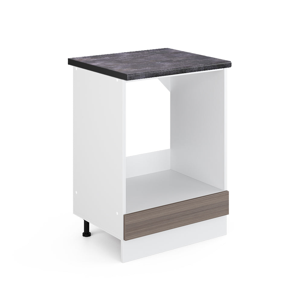Vicco Mobile per forno da incasso Grigio 60 cm , PL Antracite