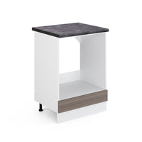 Vicco Mobile per forno da incasso Grigio 60 cm , PL Antracite