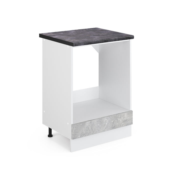 Vicco Mobile per forno da incasso Calcestruzzo 60 cm , PL Antracite