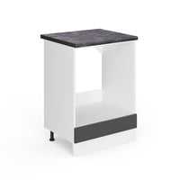 Vicco Mobile per forno da incasso Antracite lucido 60 cm , PL Antracite