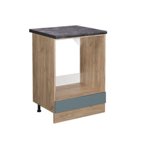 Vicco Mobile per forno da incasso Grigio-blu 60 cm , PL Antracite