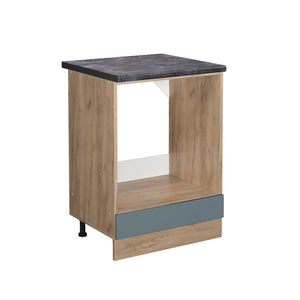 Vicco Mobile per forno da incasso Grigio-blu 60 cm , PL Antracite