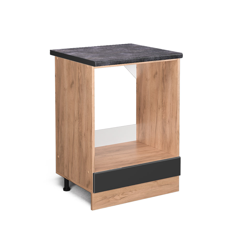 Vicco Mobile per forno da incasso Antracite lucido 60 cm , PL Antracite