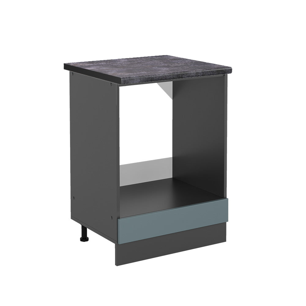 Vicco Mobile per forno da incasso Grigio-blu 60 cm , PL Antracite