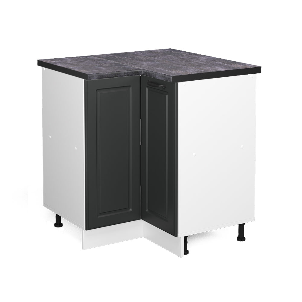Vicco Mobile ad angolo cucina Antracite casa di campagna 75.6 cm , PL Antracite
