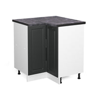 Vicco Mobile ad angolo cucina Antracite casa di campagna 75.6 cm , PL Antracite