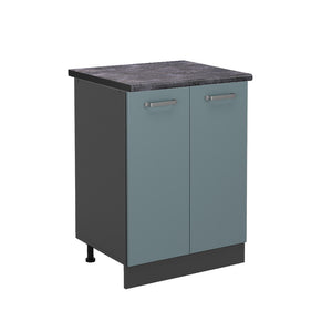 Vicco Mobiletto base cucina Grigio-blu 60 cm , PL Antracite