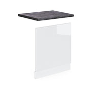 Vicco Pannello frontale Bianco lucido 60 cm , PL Antracite