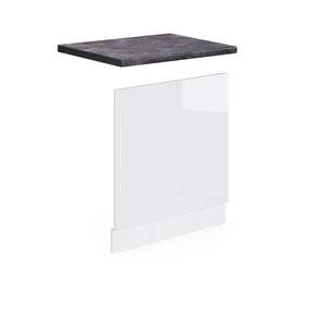 Vicco Pannello frontale Bianco lucido 60 cm , PL Antracite