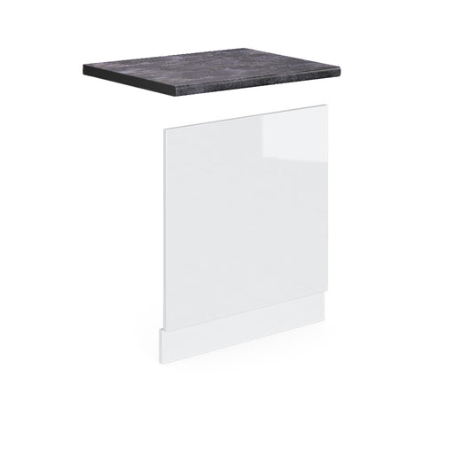 Vicco Pannello frontale Bianco lucido 60 cm , PL Antracite