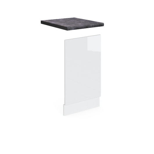Vicco Pannello frontale Bianco lucido 45 cm , PL Antracite