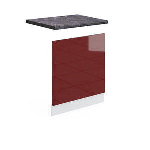 Vicco Pannello frontale Rosso lucido 60 cm , PL Antracite