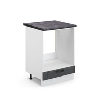Vicco Mobile per forno da incasso Antracite casa di campagna 60 cm , PL Antracite