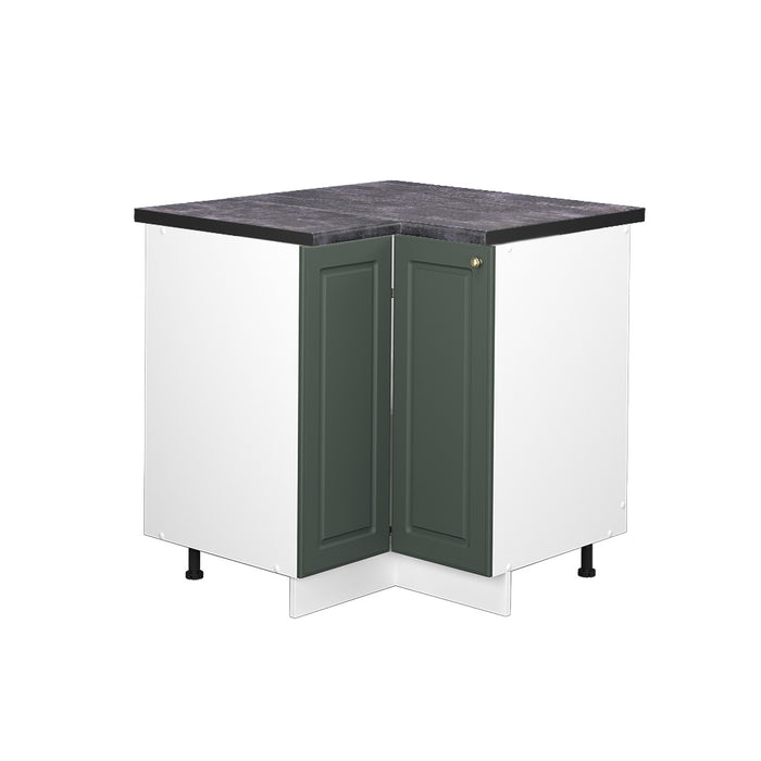 Vicco Mobile ad angolo cucina Verde-oro Country House 80.5 cm , PL Antracite