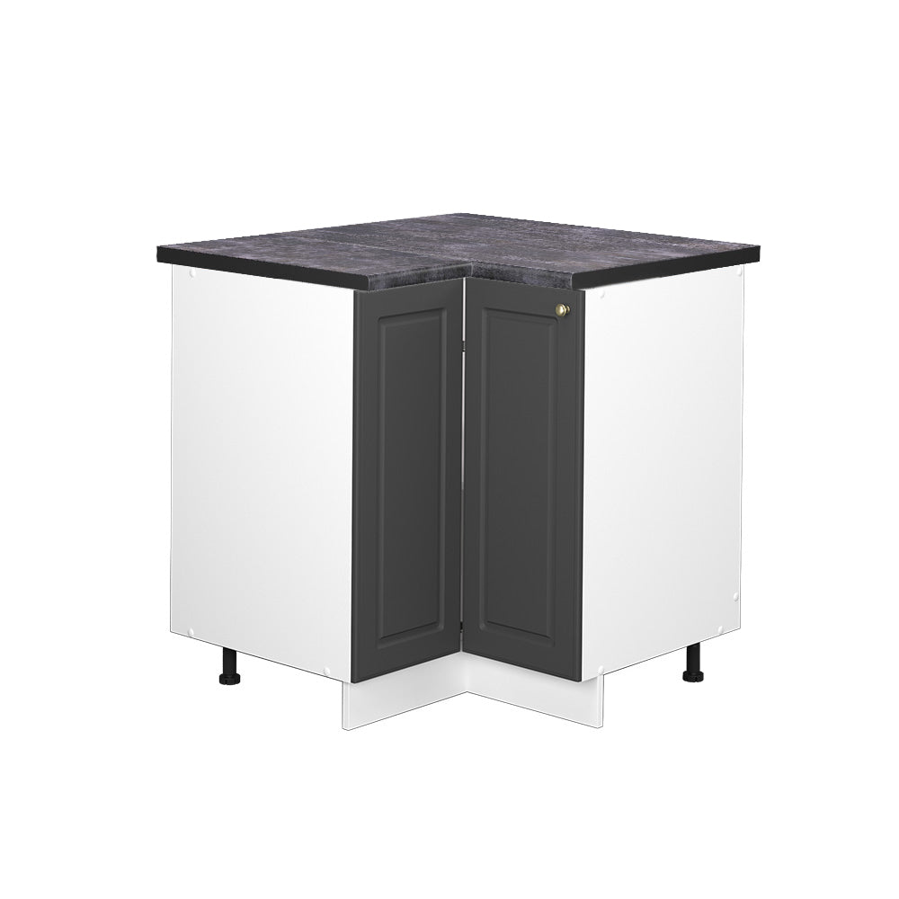 Vicco Mobile ad angolo cucina Antracite-oro 80.5 cm , PL Antracite