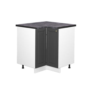 Vicco Mobile ad angolo cucina Antracite-oro 80.5 cm , PL Antracite