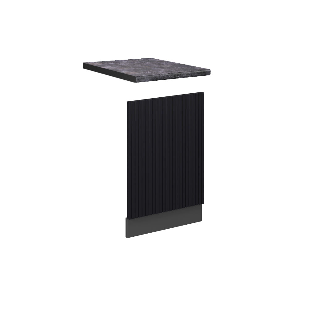 Vicco Pannello frontale Nero a righe 45 cm , PL Antracite