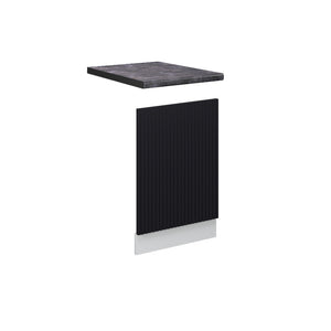 Vicco Pannello frontale Nero a righe 45 cm , PL Antracite