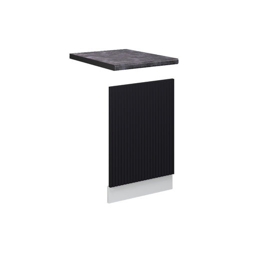 Vicco Pannello frontale Nero a righe 45 cm , PL Antracite