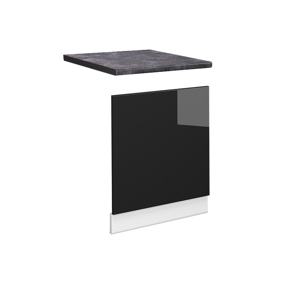 Vicco Pannello frontale Rovere nero lucido 60 cm , PL Antracite