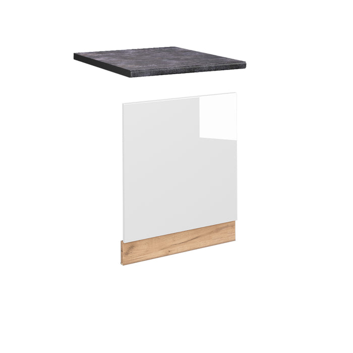 Vicco Pannello frontale Bianco lucido 60 cm , PL Antracite