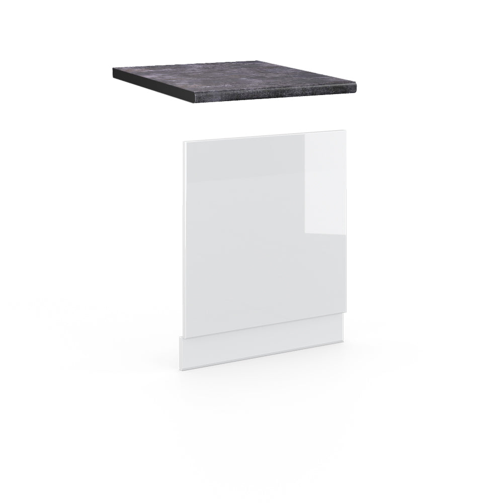 Vicco Pannello frontale Bianco lucido 60 cm , PL Antracite