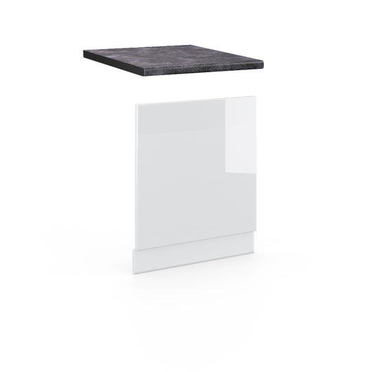 Vicco Pannello frontale Bianco lucido 60 cm , PL Antracite