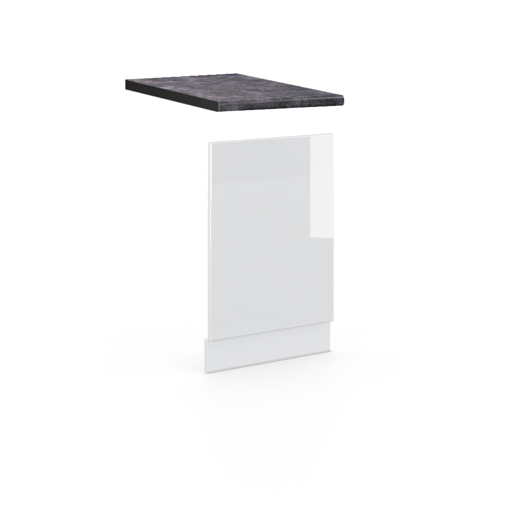 Vicco Pannello frontale Bianco lucido 45 cm , PL Antracite