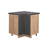 Vicco Mobile ad angolo cucina Antracite-oro 80.5 cm , PL Antracite