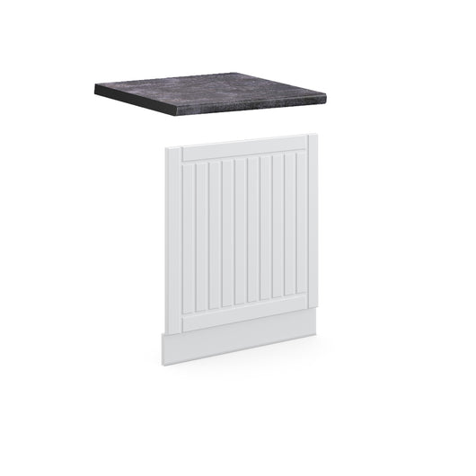 Vicco Pannello frontale Bianco casa di campagna 60 cm , PL Antracite