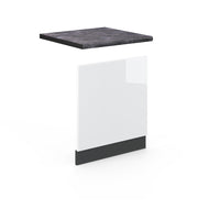 Vicco Pannello frontale Bianco lucido 60 cm , PL Antracite