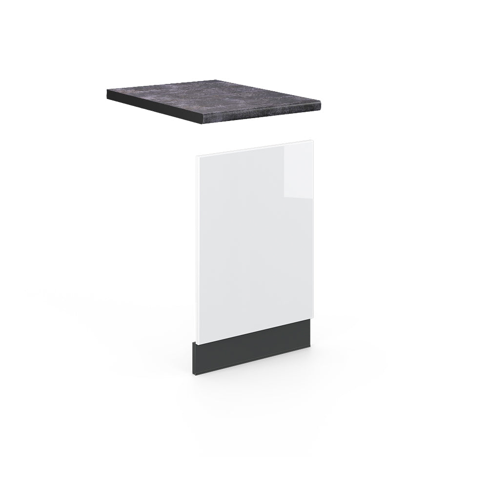 Vicco Pannello frontale Bianco lucido 45 cm , PL Antracite