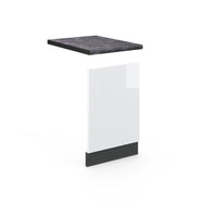 Vicco Pannello frontale Bianco lucido 45 cm , PL Antracite