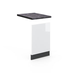 Vicco Pannello frontale Bianco lucido 45 cm , PL Antracite